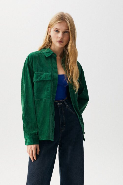 Oversized Corduroy Shirt